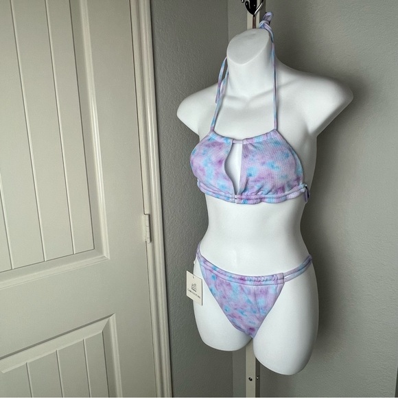 Cabo couture Tie dye bikini set L NWT - Picture 3 of 6